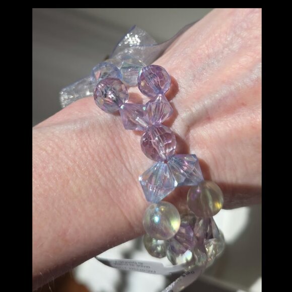 Disney Parks 50th Anniversary Beaded Bling Bracelet New - Picture 5 of 8